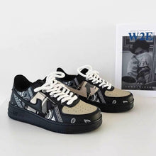 Load image into Gallery viewer, New Street Dance Mens Womens Sneakers Thick-Soled Couple Mens Fashion All-Match Running Casual Walking Sneakers Comfortable Modern Design