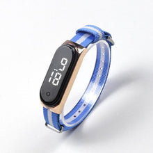 Load image into Gallery viewer, New Student Watch Fashion Woman Watch Touch Electronic Childrens Watch Rectangle Quartz Watch Ultra-Thin Sports Simple Watch Stainless Steel Wrist Watch For Men Women
