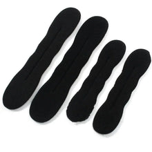 Load image into Gallery viewer, New Style Black Hair Styling Bun Curler Classic Magic Hair Bun Maker Foam Sponge Bun Twist Hair Shaper For Women