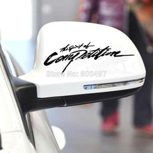 Load image into Gallery viewer, New Style Car Styling Creative The Spirit of Competition Sport Style Car Body Car Front Cover Sticker Decal Reflective Sticker Auto Light Eyebrow Reflective Decals Car Bumper Stickers Decorative Rear Mirror Vinyl Decal