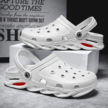 Load image into Gallery viewer, Outdoor Sandals Soft Sole Beach Shoes Mens And Womens The Same Style Suitable For Summer Platform Slippers Men Sports Sandals Men Outdoor Indoor Slippers Lightweight Sandals