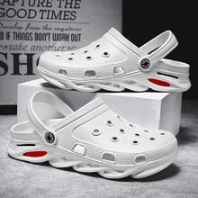 Load image into Gallery viewer, Outdoor Sandals Soft Sole Beach Shoes Mens And Womens The Same Style Suitable For Summer Platform Slippers Men Sports Sandals Men Outdoor Indoor Slippers Lightweight Sandals