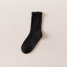 Load image into Gallery viewer, Ruffle Frilly Socks Kawaii Cotton Socks Cute Women Solid Color Warm Winter Running Cycling Climbing Unisex socks For Men And Women