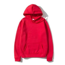 Load image into Gallery viewer, New Stylish Hoodies Sweatshirts Men Fashion Solid Color Red Black Gray Pink Autumn Winter Fleece Hip Hop Hoody Male Solid Color Winter Warm Sweaters For Women Knit Pullover Tops Solid Color Loose Fashion Long Sleeve Blouse