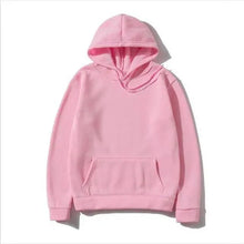 Load image into Gallery viewer, New Stylish Hoodies Sweatshirts Men Fashion Solid Color Red Black Gray Pink Autumn Winter Fleece Hip Hop Hoody Male Solid Color Winter Warm Sweaters For Women Knit Pullover Tops Solid Color Loose Fashion Long Sleeve Blouse
