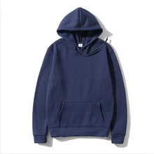 Load image into Gallery viewer, New Stylish Hoodies Sweatshirts Men Fashion Solid Color Red Black Gray Pink Autumn Winter Fleece Hip Hop Hoody Male Solid Color Winter Warm Sweaters For Women Knit Pullover Tops Solid Color Loose Fashion Long Sleeve Blouse