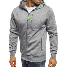 Load image into Gallery viewer, New Stylish Trendy Spring Winter Men Hoodie Hooded Coats Casual Sweatshirts Male Tracksuit Fashion Hoodie Men's Sports Leisure Fitness Jacquard Sweater Fleece Cardigan Hooded Jacket Sweater