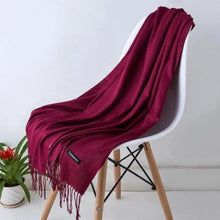 Load image into Gallery viewer, New Stylish Winter Scarf For Ladies Shawls And Wraps Neck Scarves Women Female Stoles Casual Wear Pashmina Scarf and Shawl Soft Women Pashminas