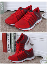 Load image into Gallery viewer, New Stylish Women Running Shoes Outdoor Walking Jogging Sneakers Lace Up Mesh Athletic Shoes Non Slip Lightweight Breathable Mesh Running Sneakers