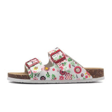 Load image into Gallery viewer, New Summer Beach Slippers Casual Double Buckle Non-slip Clogs Slides Women Slip On Flip Flop Women's Comfort Slides Double Buckle Adjustable EVA Flat Sandals