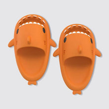 Load image into Gallery viewer, New Summer Slippers Lovely Shark Shape Slides Outdoor Women Shoes Kids Children Flip Flops Lightweight Open Toe Beach Pool Slides Sandals Shark Shower Slipper Toddler Non-Slip Summer Slippers Water Shoes