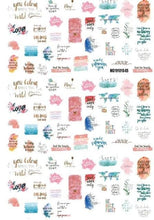 Load image into Gallery viewer, New Super Thin Self-Adhesive Letter 3d Nail Decal Stickers Manicure Nail Art Decoration Accessories Holographic Old English Character Nail Self-Adhesive Sticker English Font Design Manicure Design Water Sliders Decorations Accessories