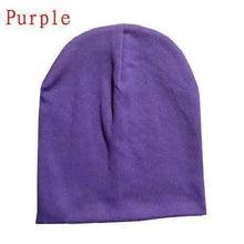Load image into Gallery viewer, New Trendy Baby Street Dance Hip Hat Cotton Spring Autumn Toddler Cap Scarf For Boys Girls Winter Warm Solid Color Children Hat Men's Winter Hat Warm Orange Yellow Red Blue Black Knitted Casual Hat