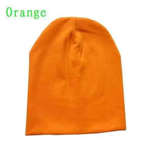 Load image into Gallery viewer, New Trendy Baby Street Dance Hip Hat Cotton Spring Autumn Toddler Cap Scarf For Boys Girls Winter Warm Solid Color Children Hat Men's Winter Hat Warm Orange Yellow Red Blue Black Knitted Casual Hat