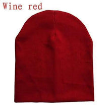 Load image into Gallery viewer, New Trendy Baby Street Dance Hip Hat Cotton Spring Autumn Toddler Cap Scarf For Boys Girls Winter Warm Solid Color Children Hat Men's Winter Hat Warm Orange Yellow Red Blue Black Knitted Casual Hat