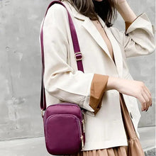 Load image into Gallery viewer, New Trendy Crossbody Zipper Shoulder Bag For Ladies And Girls Multifunction Handbag Wrist Purse For Females