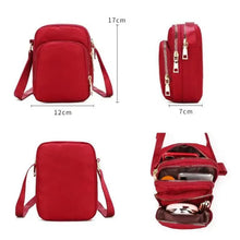 Load image into Gallery viewer, New Trendy Crossbody Zipper Shoulder Bag For Ladies And Girls Multifunction Handbag Wrist Purse For Females