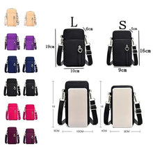 Load image into Gallery viewer, New Trendy Crossbody Zipper Shoulder Bag For Ladies And Girls Multifunction Handbag Wrist Purse For Females