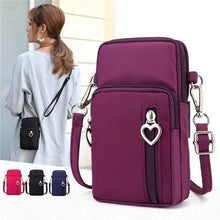 Load image into Gallery viewer, New Trendy Crossbody Zipper Shoulder Bag For Ladies And Girls Multifunction Handbag Wrist Purse For Females