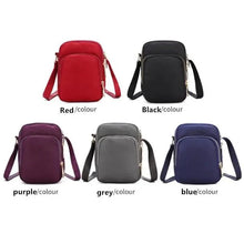 Load image into Gallery viewer, New Trendy Crossbody Zipper Shoulder Bag For Ladies And Girls Multifunction Handbag Wrist Purse For Females