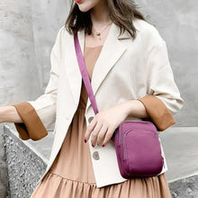 Load image into Gallery viewer, New Trendy Crossbody Zipper Shoulder Bag For Ladies And Girls Multifunction Handbag Wrist Purse For Females