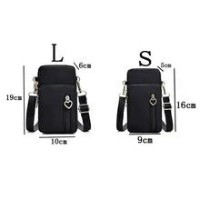 Load image into Gallery viewer, New Trendy Crossbody Zipper Shoulder Bag For Ladies And Girls Multifunction Handbag Wrist Purse For Females