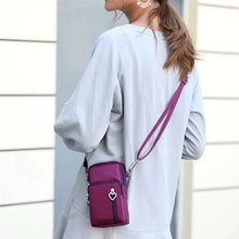 Load image into Gallery viewer, New Trendy Crossbody Zipper Shoulder Bag For Ladies And Girls Multifunction Handbag Wrist Purse For Females