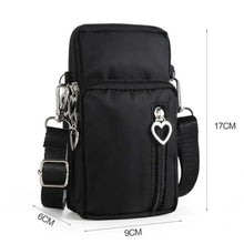 Load image into Gallery viewer, New Trendy Crossbody Zipper Shoulder Bag For Ladies And Girls Multifunction Handbag Wrist Purse For Females