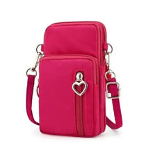 Load image into Gallery viewer, New Trendy Crossbody Zipper Shoulder Bag For Ladies And Girls Multifunction Handbag Wrist Purse For Females