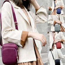 Load image into Gallery viewer, New Trendy Crossbody Zipper Shoulder Bag For Ladies And Girls Multifunction Handbag Wrist Purse For Females