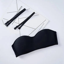 Load image into Gallery viewer, New Trendy Invisible Bras Bralette Underwear Women's Push Up Strapless Bra Wedding Brassiere Underwired Back 1/2 Cup