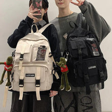 Load image into Gallery viewer, New Trendy Nylon Backpack For Women, Girls And Boy Stylish Travel Mesh, Student College School Bag, Cool Laptop Backpack For Women And Men