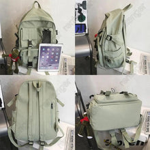 Load image into Gallery viewer, New Trendy Nylon Backpack For Women, Girls And Boy Stylish Travel Mesh, Student College School Bag, Cool Laptop Backpack For Women And Men