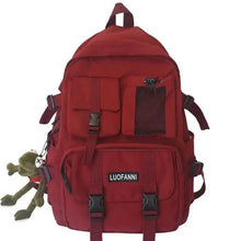 Load image into Gallery viewer, New Trendy Nylon Backpack For Women, Girls And Boy Stylish Travel Mesh, Student College School Bag, Cool Laptop Backpack For Women And Men