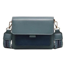 Load image into Gallery viewer, New Trendy Small Square Wide Shoulder Strap Lady Bag For Women And Girl Fashionable Casual Mobile Phone Bag And Wallet