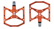 Load image into Gallery viewer, New Ultralight Bicycle Pedals Part Anti-Slip Aluminum Body Road Flat Foot Cycling Sealed 3 Bearing Mountain Bike Pedal Mountain Bike Pedals, Ultra Strong Machined Bicycle Flat Alloy Pedals Non-Slip