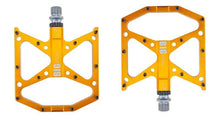 Load image into Gallery viewer, New Ultralight Bicycle Pedals Part Anti-Slip Aluminum Body Road Flat Foot Cycling Sealed 3 Bearing Mountain Bike Pedal Mountain Bike Pedals, Ultra Strong Machined Bicycle Flat Alloy Pedals Non-Slip