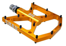 Load image into Gallery viewer, New Ultralight Bicycle Pedals Part Anti-Slip Aluminum Body Road Flat Foot Cycling Sealed 3 Bearing Mountain Bike Pedal Mountain Bike Pedals, Ultra Strong Machined Bicycle Flat Alloy Pedals Non-Slip