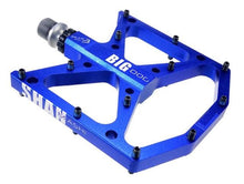 Load image into Gallery viewer, New Ultralight Bicycle Pedals Part Anti-Slip Aluminum Body Road Flat Foot Cycling Sealed 3 Bearing Mountain Bike Pedal Mountain Bike Pedals, Ultra Strong Machined Bicycle Flat Alloy Pedals Non-Slip