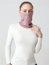 Load image into Gallery viewer, New Unisex Solid Ring Scarf Luxury Neckerchief Children's Outdoor Ski Face Mask Winter Warm Snood Cotton Men Women Echarpe Outdoor Seamless Face Mask Tube Bandana Homotropy for Dust Fishing Yoga Motorcycling Festivals Sports