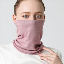 Load image into Gallery viewer, New Unisex Solid Ring Scarf Luxury Neckerchief Children's Outdoor Ski Face Mask Winter Warm Snood Cotton Men Women Echarpe Outdoor Seamless Face Mask Tube Bandana Homotropy for Dust Fishing Yoga Motorcycling Festivals Sports