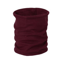 Load image into Gallery viewer, New Unisex Solid Ring Scarf Luxury Neckerchief Children's Outdoor Ski Face Mask Winter Warm Snood Cotton Men Women Echarpe Outdoor Seamless Face Mask Tube Bandana Homotropy for Dust Fishing Yoga Motorcycling Festivals Sports