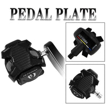 Load image into Gallery viewer, New Upgrade Road Bike Clipless Pedal Platform Adapter Convert For Look System Bicycle Clip Pedal Adaptor Converts Clipless Into Flat Pedals No Cleats Needed Adding Grip And Comfort