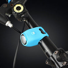 Load image into Gallery viewer, New USB Rechargeable Battery Bicycle Bell 120db Waterproof Cycling Bike Bells Electric Horn Mini Portable Cycling Handlebar Bell Electra Bike Bell Electric Cycling Bells Horn Loud Bicycle Horns Water-Resistant Sound Modes Bike Bells