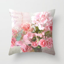 Load image into Gallery viewer, New Velvet Cushion Cover Pillowcase Colorful Flower Cushion Sunflower Rose Mediterranean Pillow Case Decor Sofa Throw Pillows Room 45x45CM