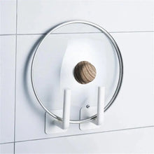 Load image into Gallery viewer, New Vigorous 1Pc Kitchen Self-adhesive Accessories Under Cabinet Paper Roll Rack Towel Holder Tissue Hanger Storage Rack for Bathroom Toilet
