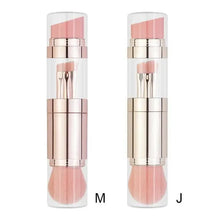Load image into Gallery viewer, New Vintage Style 4 In 1 Makeup Brushes For Foundation, Eyebrow Shadow, Eyeliner Blush Powder, Brush Cosmetic And Concealer Professional Makeup Brush