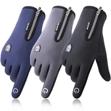 Load image into Gallery viewer, New Warm Winter Fishing Gloves For Winter Waterproof Windproof Breathable Full Finger Non Slip Outdoor Fishing Gloves Winter Touch Screen Running Gloves Thin Thermal Gloves Cycling Gloves