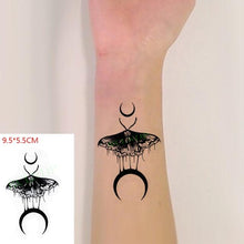 Load image into Gallery viewer, New Waterproof Temporary Sticker Tattoo Flame Heart Star Element Body Art Cute Small Tattoos For Kids Womens