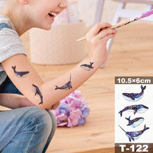 Load image into Gallery viewer, New Waterproof Temporary Tattoo Sticker Deer Animal Flash Tatoo Black Line Body Art Small Decorative Design For Womens Boys